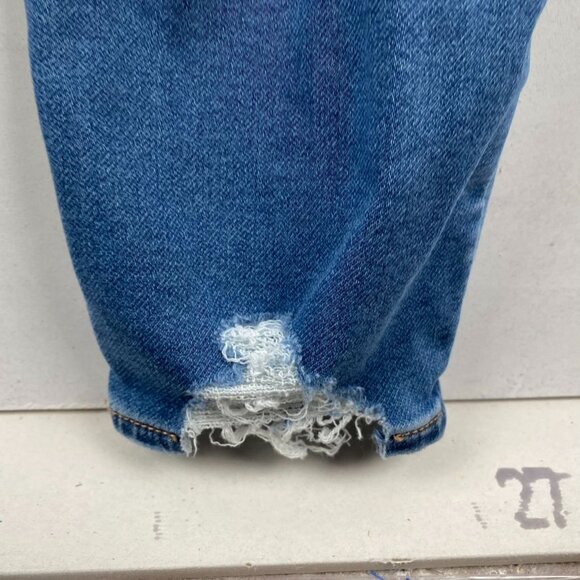American Eagle Women's Jeans Size 00 Distressed Mom Regular Soft Stretch Denim - Picture 12 of 16
